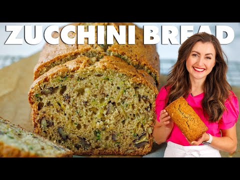 Easy and Moist Zucchini Bread Recipe - MUST TRY!