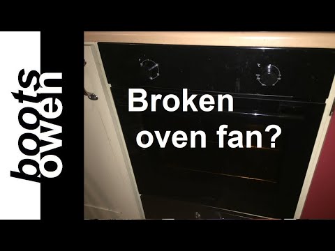 Oven not heating properly? fan repair: Logik LBFANB16 fan oven: easy fix!