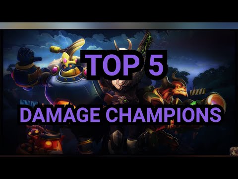 PALADINS | TOP 5 BEST DAMAGE CHAMPIONS
