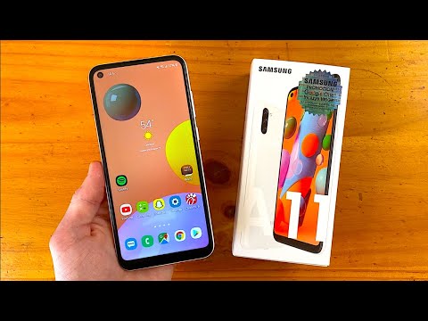 Samsung Galaxy A11: Auspacken und erste Eindrücke!