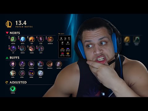 TYLER1 REACTS TO 13.4 PATCH NOTES