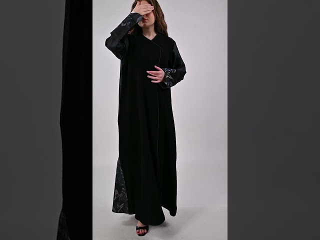 عباية ملكي مع جكار كحلي