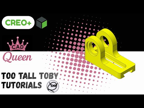 Too Tall Toby Challenge 24-01-02 - Creo Parametric Tutorial