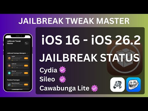 iOS 26.2, 26.1 Jailbreak Status: Cydia /Sileo Filza Jailbreak Tweak Master Tutorial, misaka26