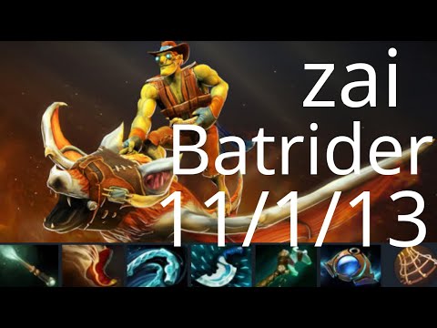 Zai Batrider vs Bloodseeker - u can't bully baby ~(～￣▽￣)～- Secret vs Alliance game2 - OGA Dota PIT