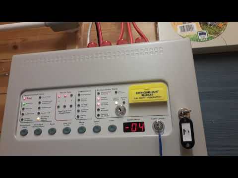 Kentec sigma xt extinguishent panel