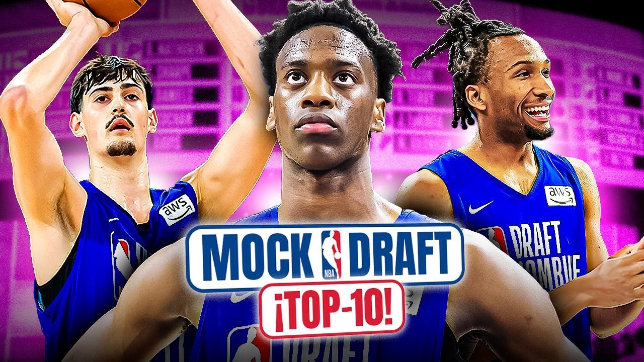 ¡MOCK DRAFT NBA 2026! TOP 10 MEJORES JUGADORES