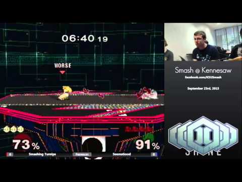 KSU 9/23/15 - Smashing Turnips (Peach) v SeemsGood (G&W) - SSBM