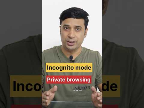 What is private browsing and incognito mode? Incognito mode vs Private browsing| How Incognito works