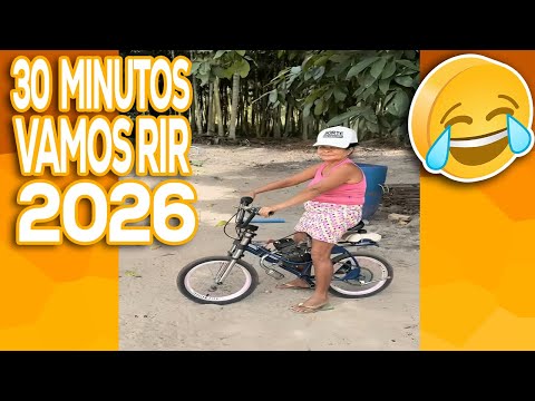 30 MINUTOS TENTE NÃO RIR 🤣 OS VÍDEOS ENGRAÇADOS de MEMES 2026 [VALE A PENA RIR DE NOVO] #4