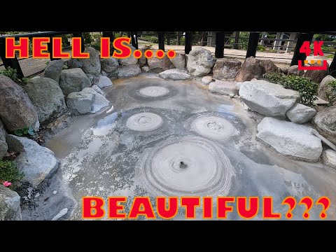 4K Walking Tour of All 7 Hells of Beppu | Japan's Unique Hot Springs Tour