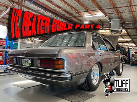 TUFF MOUNTS VC COMMODORE Beater Build PT4. Time to Make some NOISE!