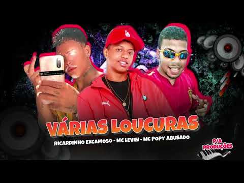 RICARDINHO EXCAMOSO, MC POPY ABUSADO FEAT. MC LEVIN - VÁRIAS LOUCURAS - (BREGA FUNK)