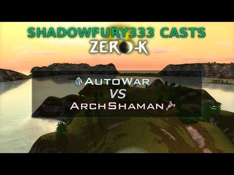 2014/08/05: AutoWar(Am) vs ArchShaman(Hov) on Flooded Valley - Zero-K