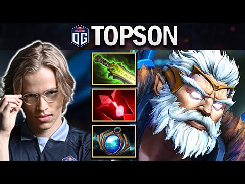 OG.TOPSON ZEUS - INSANE MAGIC DAMAGE - DOTA 2 7.25 GAMEPLAY
