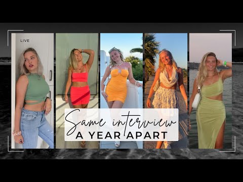 THE SAME INTERVIEW A YEAR APART! THE 5TH YEAR - Robyn Emily