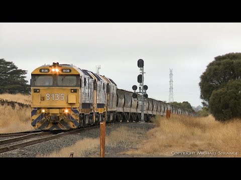 1CK6 Pacific National Grain Train - PoathTV Australian Railways