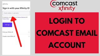 How to Login Comcast Email Account | Comcast Xfinity Login [STEP-BY-STEP]