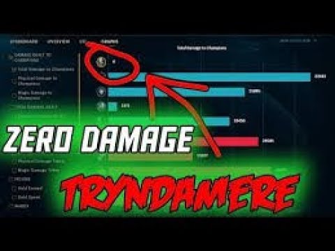 ZERO DAMAGE TRYNDAMERE [FULL CHALLENGE]
