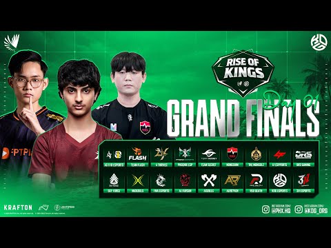 [ URDU ] • RISE OF KINGS - GRAND FINALS DAY 1 | #4t #asi8 #secret #flash #nonshimrd #skyforce #drs