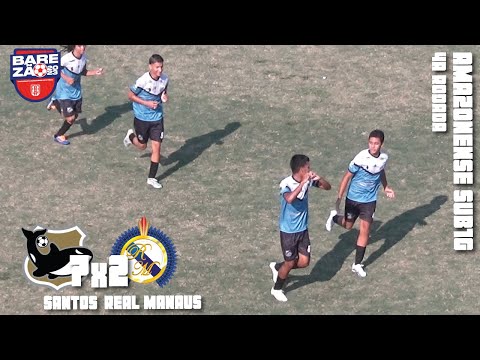 Santos Manaus 7x2 Real Manaus - 4ª Rodada / Amazonense SUB16 2023