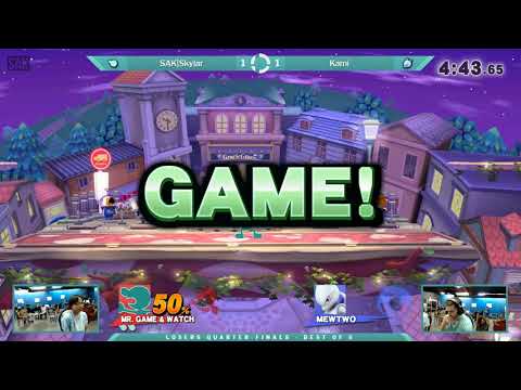 SOS 77 Losers Quarter - Finals - SAK|Skylar (Mr. Game & Watch) vs BXT|Kami (Mewtwo)