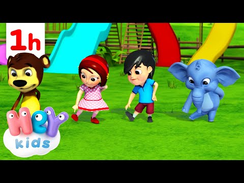 Testa, spalle, gambe e piè e Altre Canzoni per Bambini ! | 60 minuti | HeyKids Italiano