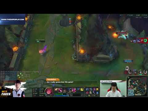 Faker insane playz on stream as Zoe (KR SoloQ)