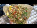 Popular Massive Boiled Egg Fry Of Bihar Patna Street Food