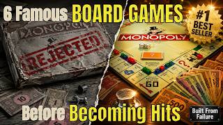 6 Famous Board Games That Were Rejected Before Becoming Hits