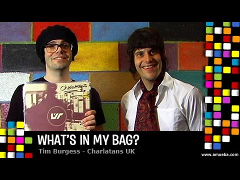 Tim Burgess (Charlatans UK) - What's In My Bag?