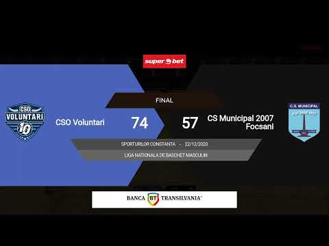 LNBM 2020-2021: CSO Voluntari - CSM 2007 Focșani