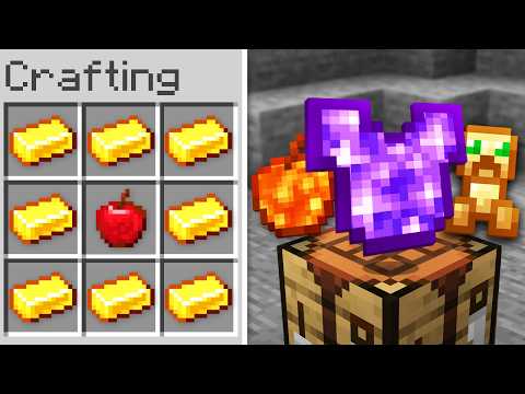 Minecraft, but Crafts are Modded and Randomized...