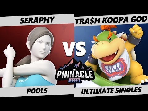 Pinnacle 2019 SSBU - Seraphy (WFT) Vs. IZ | Tra$h Koopa God (Bowser Jr.) Smash Ultimate Pools