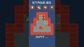 sokoban push puzzle level 80 #sokoban #push box