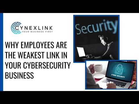 WHY EMPLOYEES ARE THE WEAKEST LINK IN YOUR CYBERSECURITY BUSINESS