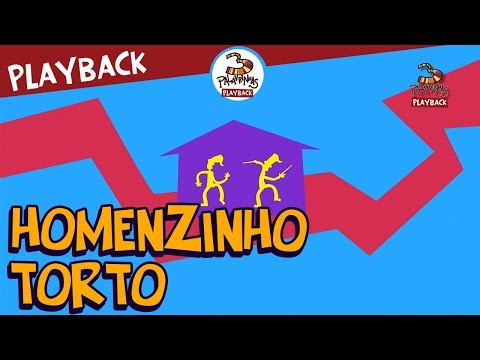 3 Palavrinhas - Homenzinho Torto - Playback Volume 3