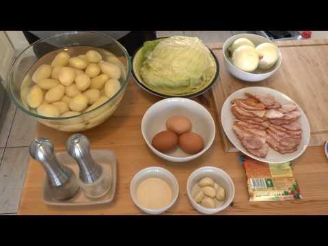 Gołąbki z surowych ziemniaków.