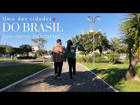 Nós visitamos uma das cidades com menos habitantes no Brasil