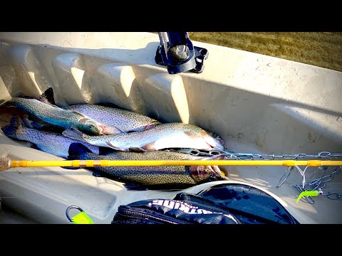 JIGGING for TROUT | NOTORIOUS CUSTOM JIGS | North Bay Area Lake
