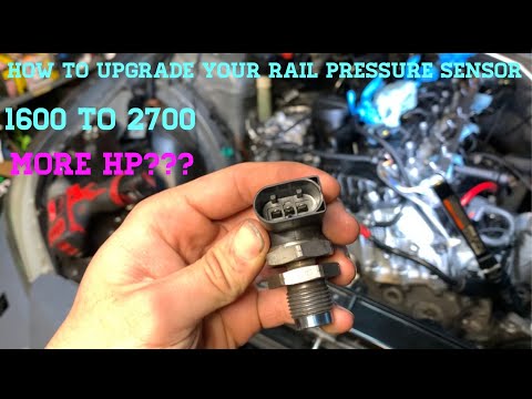 HOW TO INSTALL A 2700 BAR CR Fuel Pressure Sensor (QUICK VIDEO)