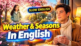 🌦️ Sunshine, Rain, and the Four Seasons | Weather English for Beginners