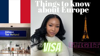 THINGS TO KNOW WHEN TRAVELLING TO PARIS/EUROPE: Visa process , hotel reservation ,shopping& tax back