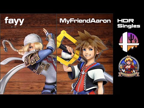 Metal Tavern: An HDR Regional - Fayy (Sheik) vs MyFriendAaron (Sora) Losers Round 2