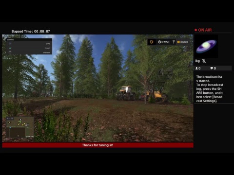Farming simulator17 logging New bartelshagen map