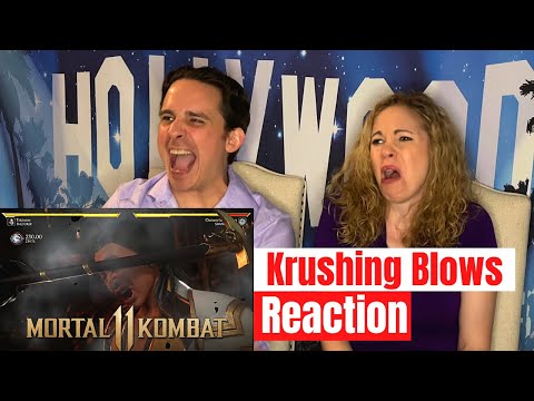 Mortal Kombat 11 All Krushing Blows Reaction