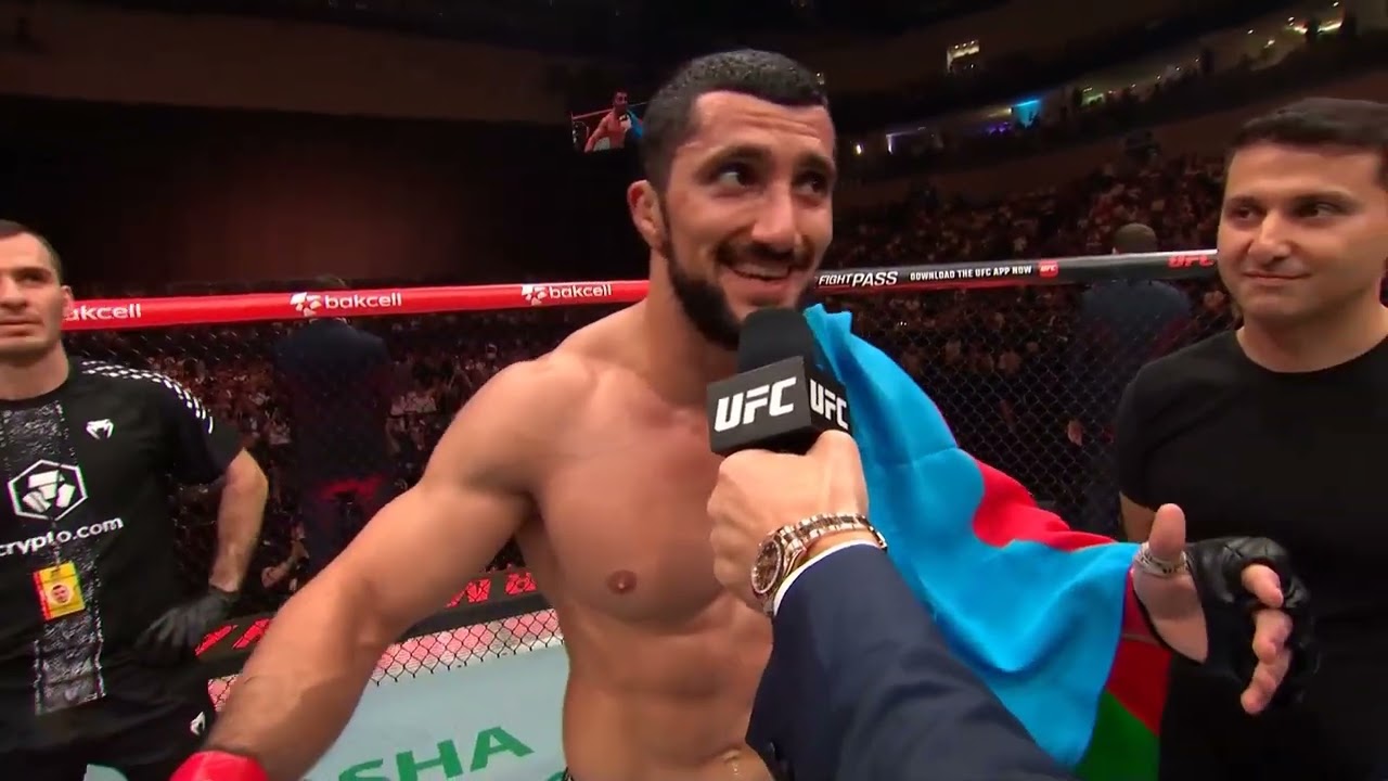 UFC Баку: Фарман Хасанов - Слова после боя