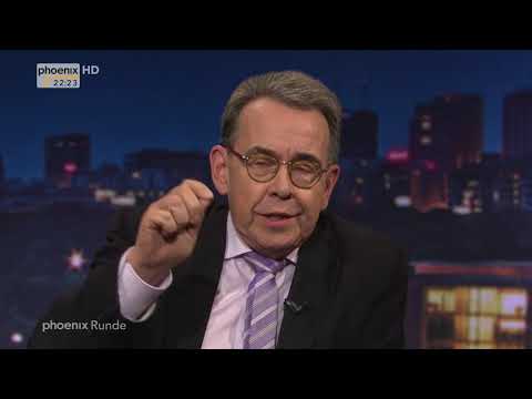 phoenix Runde: "Trump droht mit Strafzöllen - Kommt der Handelskrieg?" vom 07.03.18