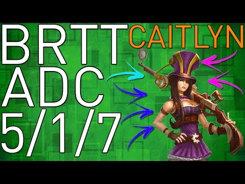 RED brTT - Caitlyn vs Ezreal - LoL BR Challenger 507LP