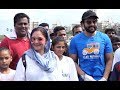 Jackky Bhagnani Pooja Bhatt At Chimbai Beach For The BMC S Beach Clean Up Drive